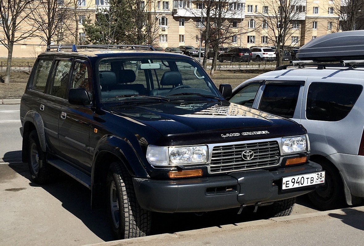 Иркутская область, № Е 940 ТВ 38 — Toyota Land Cruiser 80 (J80) '89-97; Иркутская область — Вне региона
