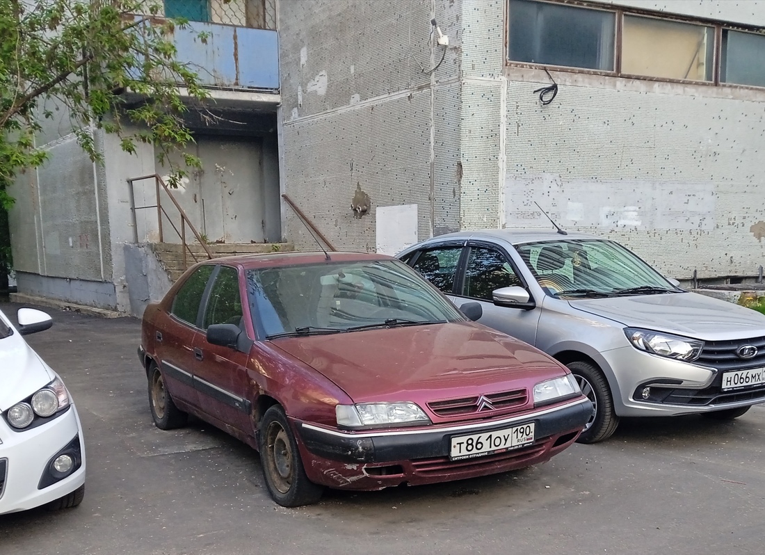 Москва, № Т 861 ОУ 190 — Citroën Xantia '93-02