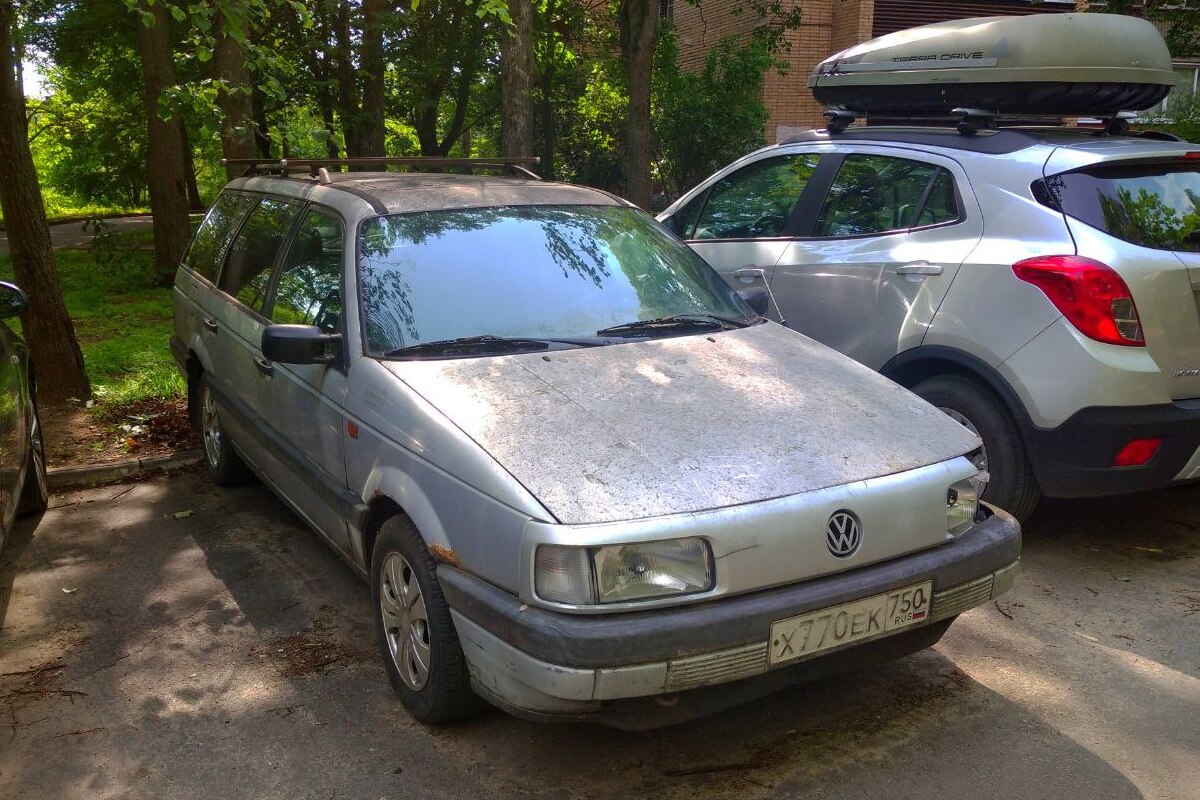 Московская область, № Х 770 ЕК 750 — Volkswagen Passat (B3) '88-93