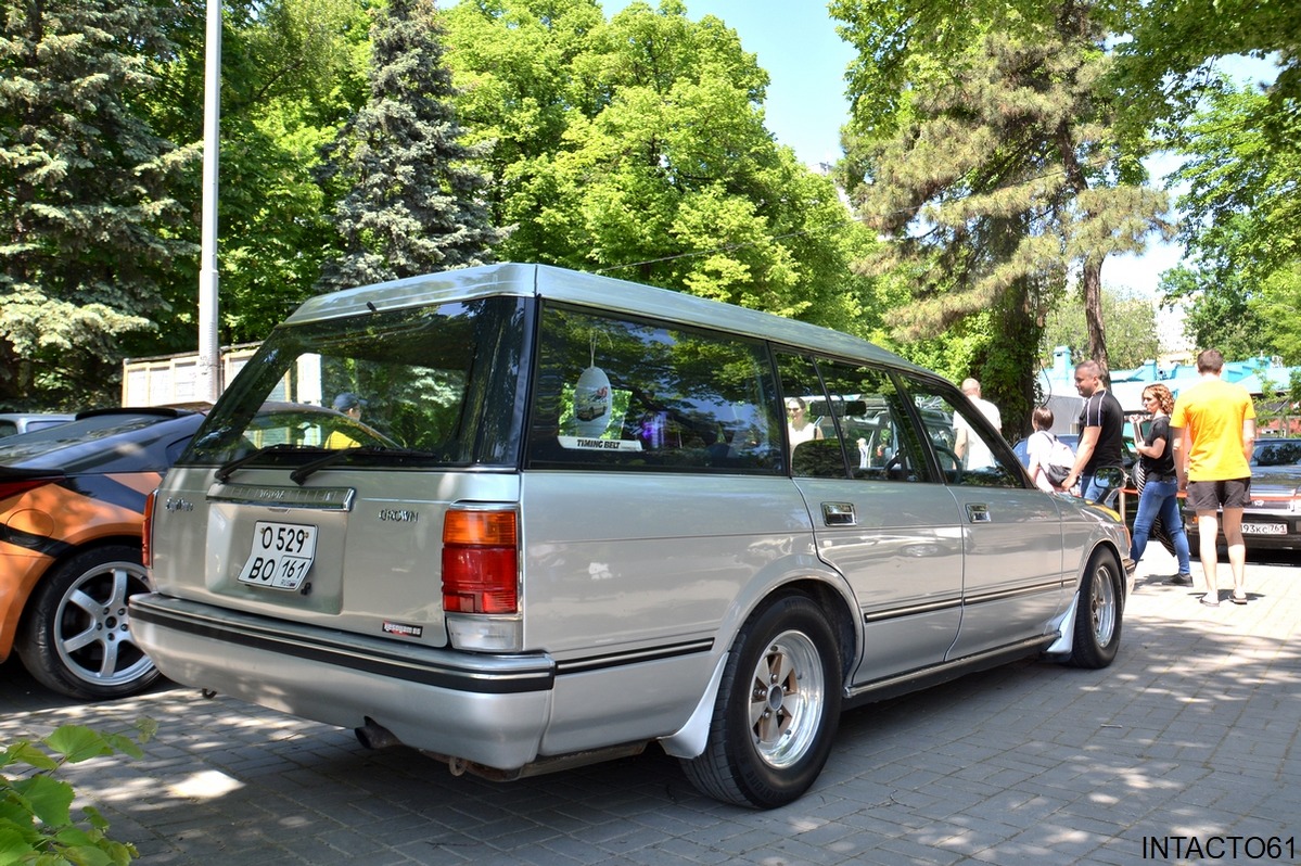 Ростовская область, № О 529 ВО 161 — Toyota Crown (S130) '87-91; Ростовская область — Retro Motor Show_2023_Май