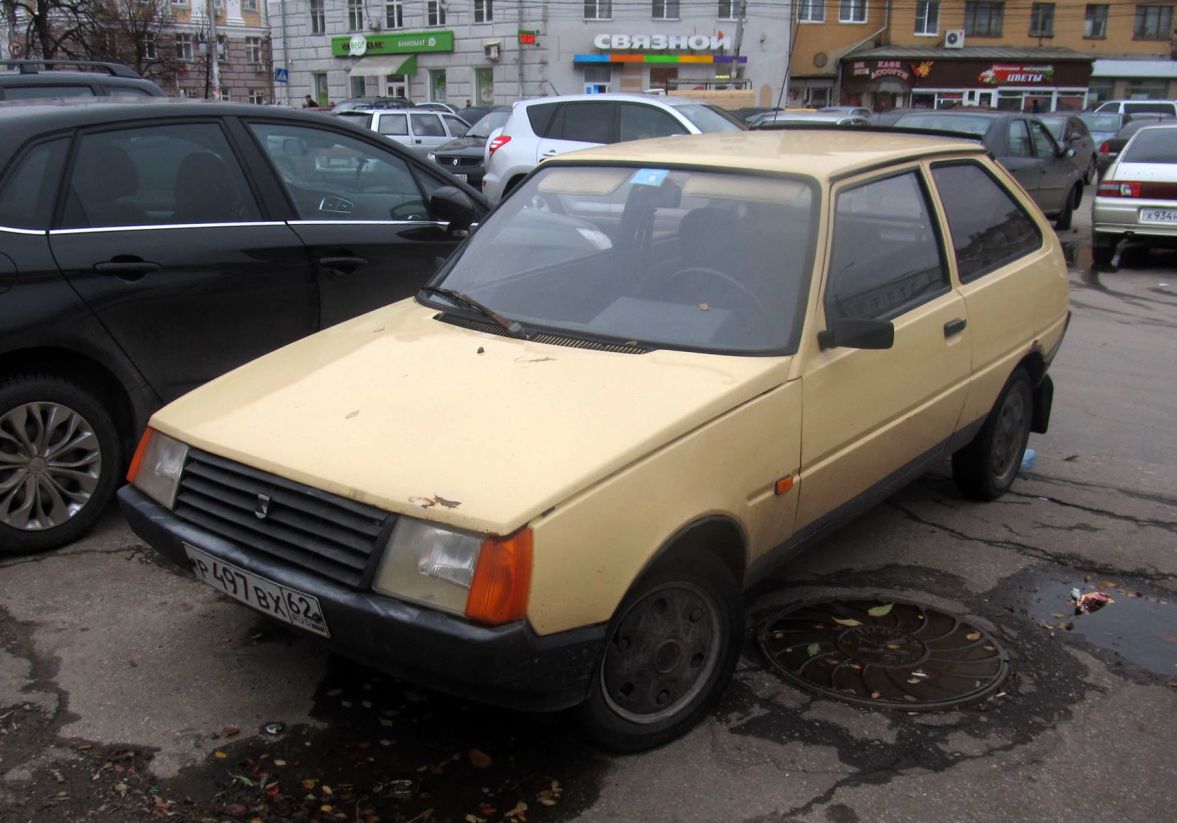 Рязанская область, № Р 497 ВХ 62 — ЗАЗ-110216 Таврия '90-99