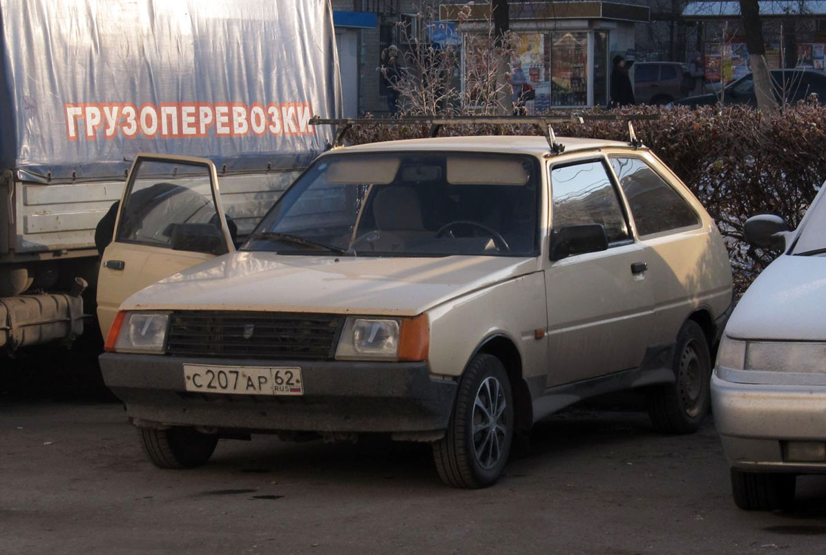 Рязанская область, № С 207 АР 62 — ЗАЗ-110216 Таврия '90-99