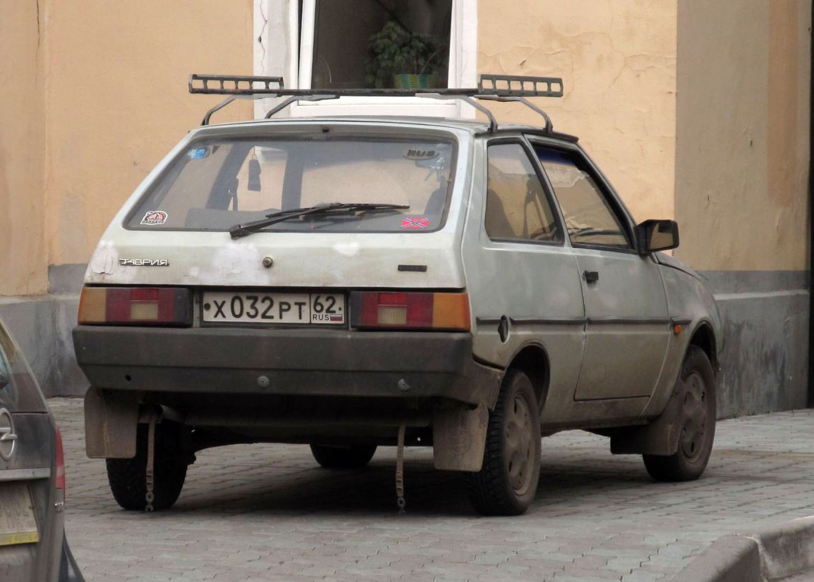 Рязанская область, № Х 032 РТ 62 — ЗАЗ-110216 Таврия '90-99