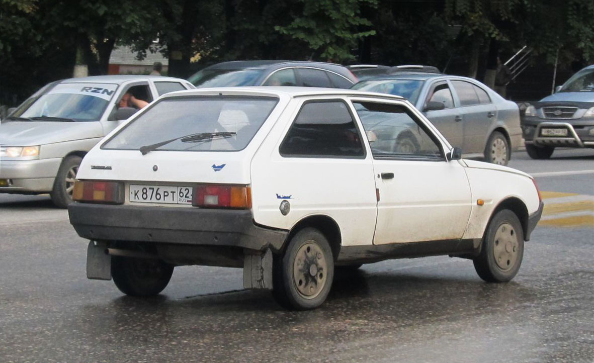 Рязанская область, № К 876 РТ 62 — ЗАЗ-1102 Таврия '87-07