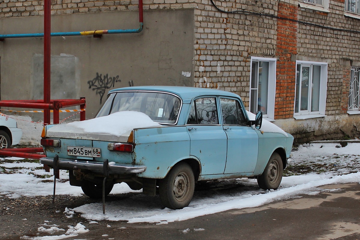 Тамбовская область, № М 845 ВМ 68 — Москвич-412ИЭ (Иж) '70-82