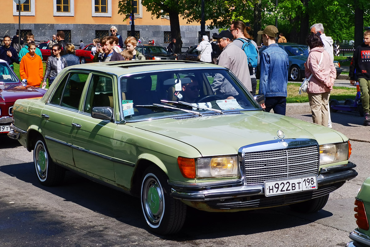 Санкт-Петербург, № Н 922 ВТ 198 — Mercedes-Benz (W116) '72-80; Санкт-Петербург — Международный транспортный фестиваль "SPb TransportFest 2023"