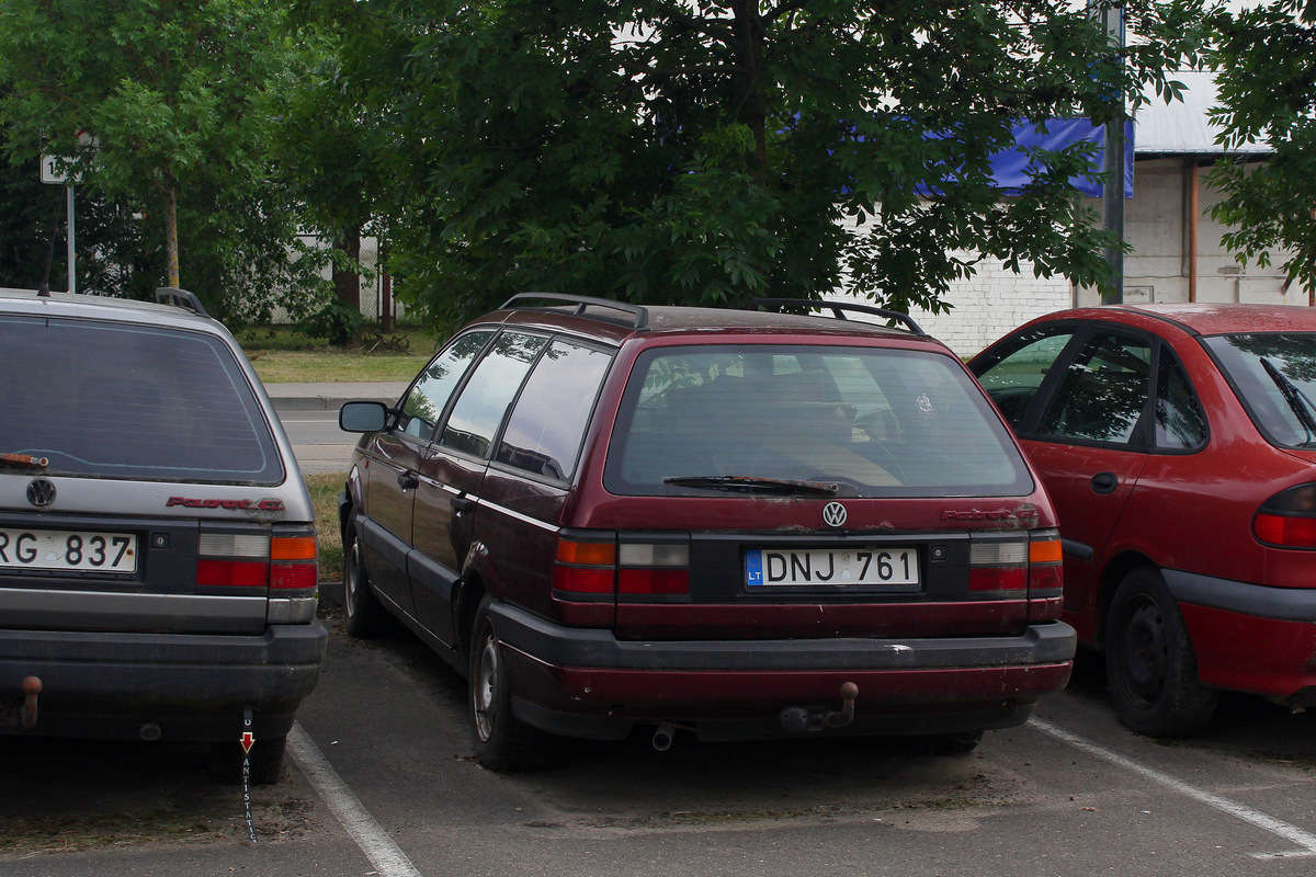 Литва, № DNJ 761 — Volkswagen Passat (B3) '88-93
