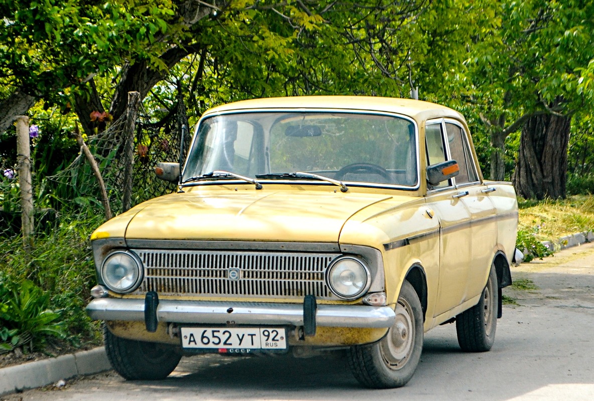 Севастополь, № А 652 УТ 92 — Москвич-412ИЭ-029 (Иж) '82-97