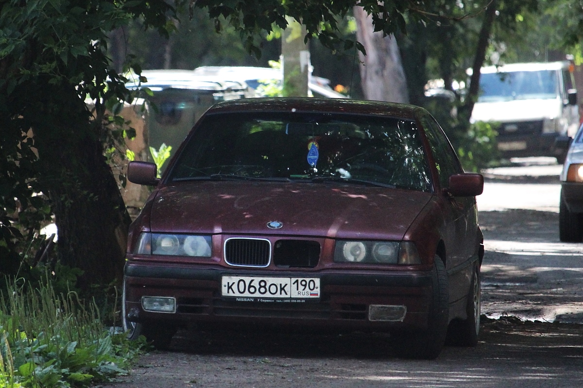Тамбовская область, № К 068 ОК 190 — BMW 3 Series (E36) '90-00