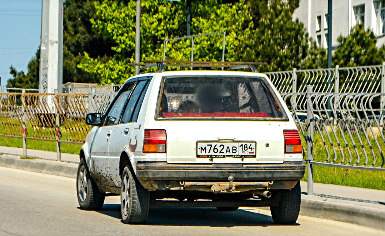 Херсонская область, № М 762 АВ 184 — Toyota Starlet (P70) '84-89
