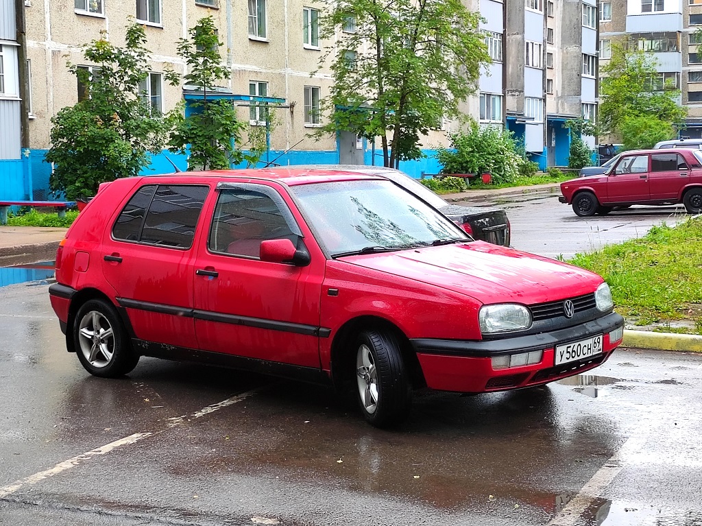 Тверская область, № У 560 СН 69 — Volkswagen Golf III '91-98