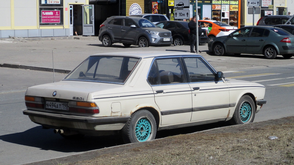 Санкт-Петербург, № н 494 ат 198 — BMW 5 Series (E28) '82-88