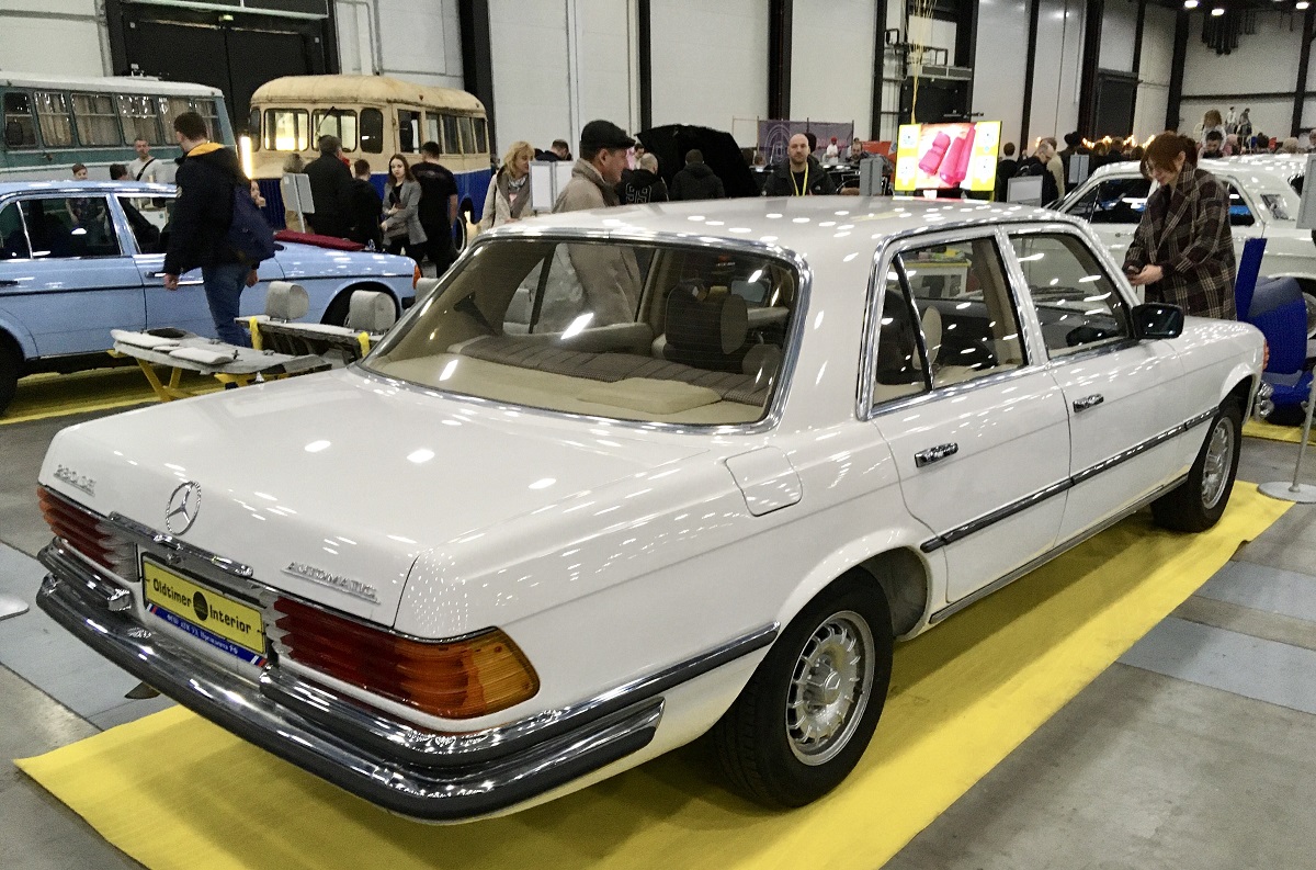 Москва, № (77) Б/Н 0584 — Mercedes-Benz (W116) '72-80; Санкт-Петербург — Олдтаймер-Галерея Ильи Сорокина