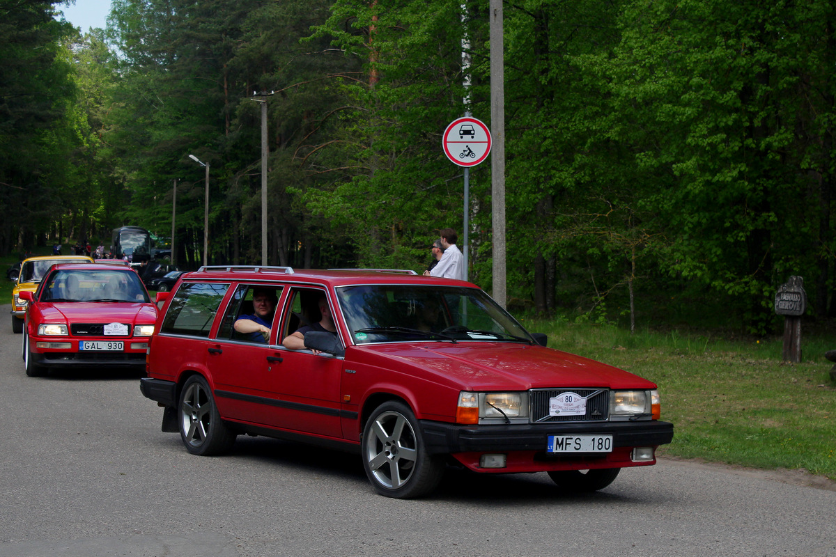 Литва, № MFS 180 — Volvo 740 '84-92; Литва — Eugenijau, mes dar važiuojame 10