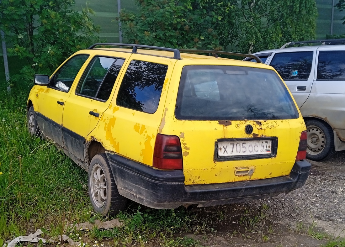 Ленинградская область, № Х 705 ОС 47 — Volkswagen Golf Variant (Typ 1H) '93-99