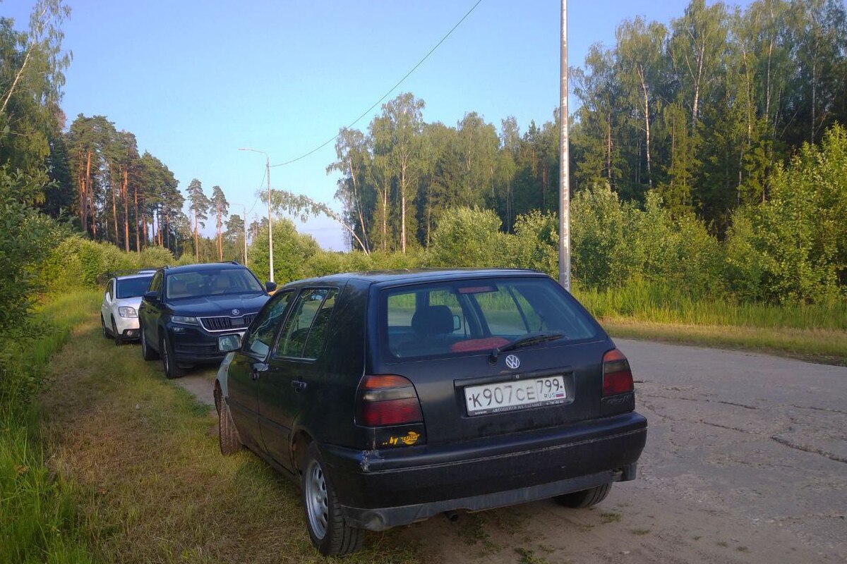 Москва, № К 907 СЕ 799 — Volkswagen Golf III '91-98