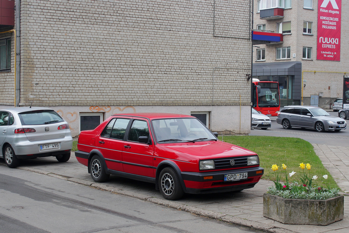 Литва, № GPD 794 — Volkswagen Jetta Mk2 (Typ 16) '84-92