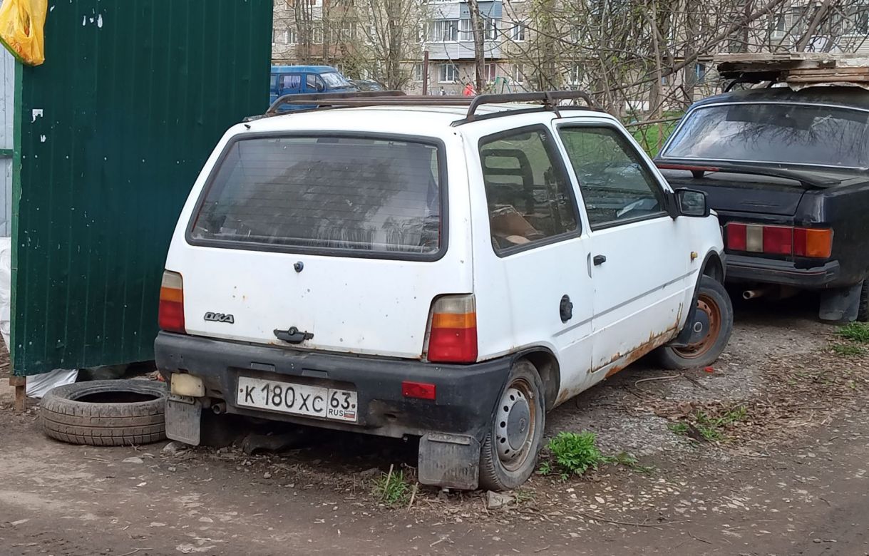 Самарская область, № К 180 ХС 63 — ВАЗ-1111 Oка (ЗМА) '88-06