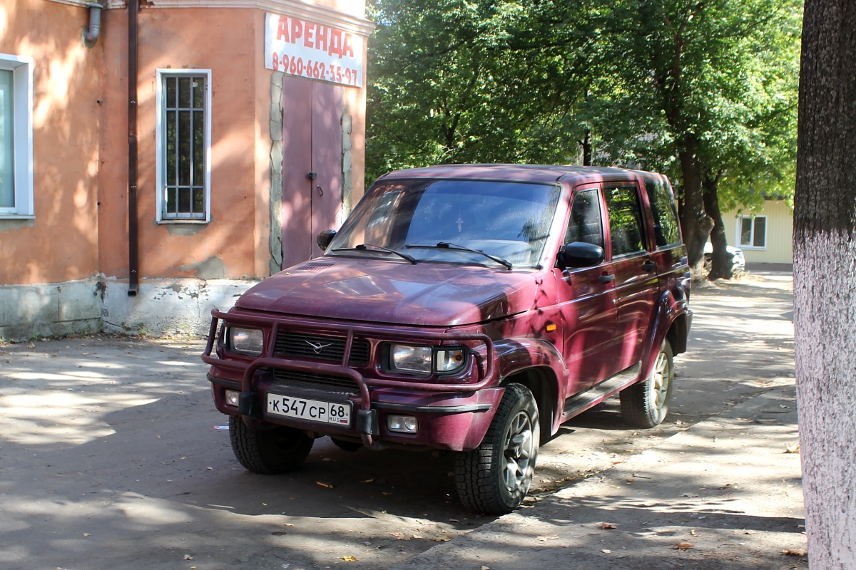 Тамбовская область, № К 547 СР 68 — УАЗ-3162 "Симбир" '00-05