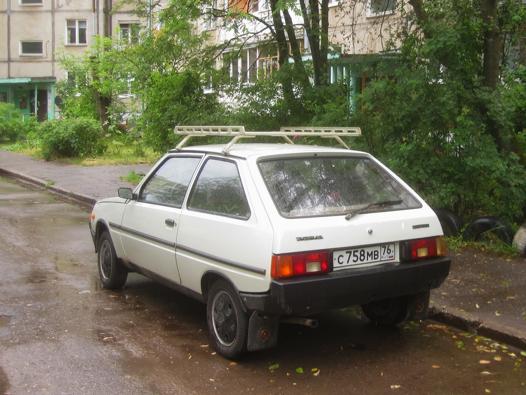 Ярославская область, № С 758 МВ 76 — ЗАЗ-1102 Таврия '87-07