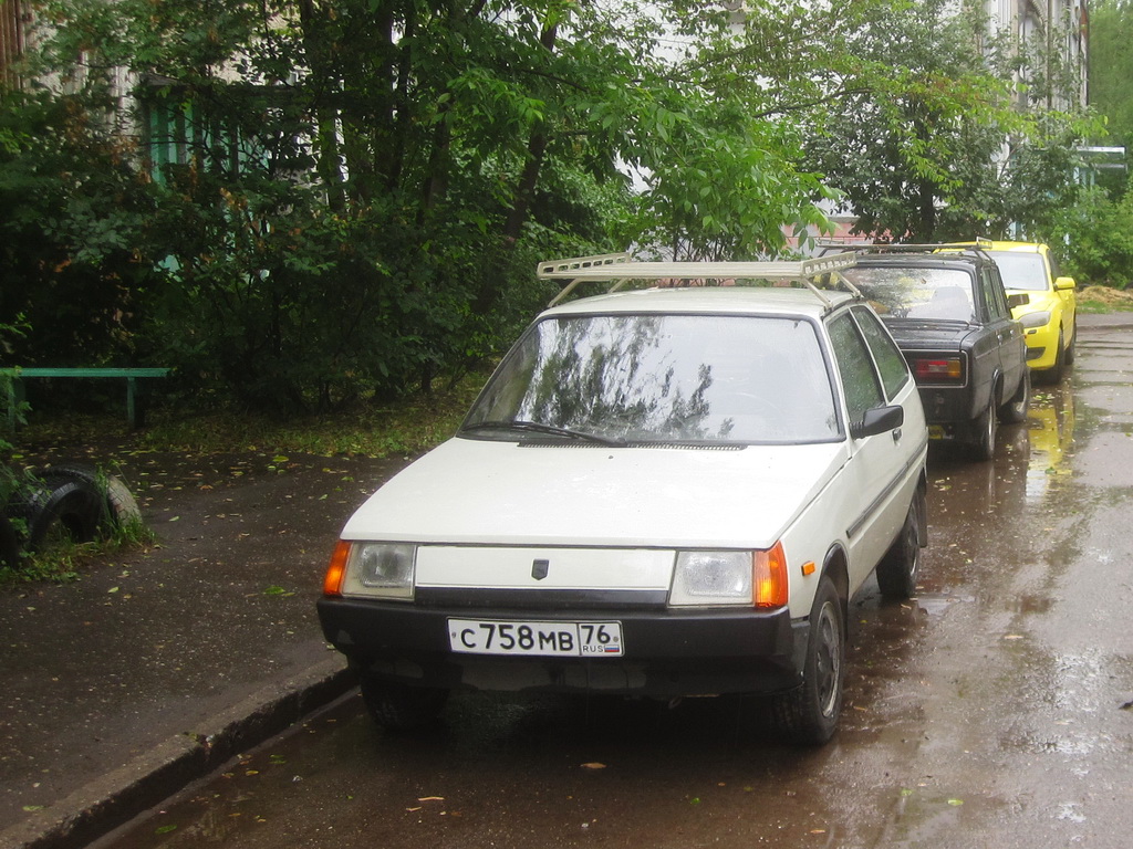 Ярославская область, № С 758 МВ 76 — ЗАЗ-1102 Таврия '87-07