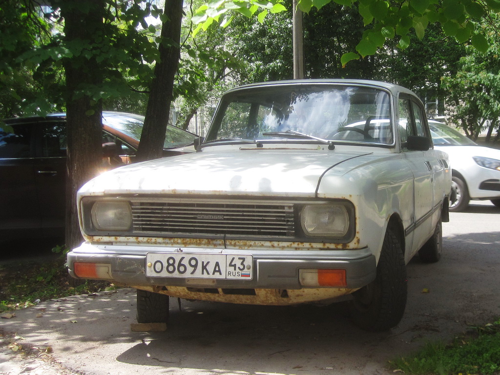 Кировская область, № О 869 КА 43 — Москвич-2140-117 (2140SL) '80-88