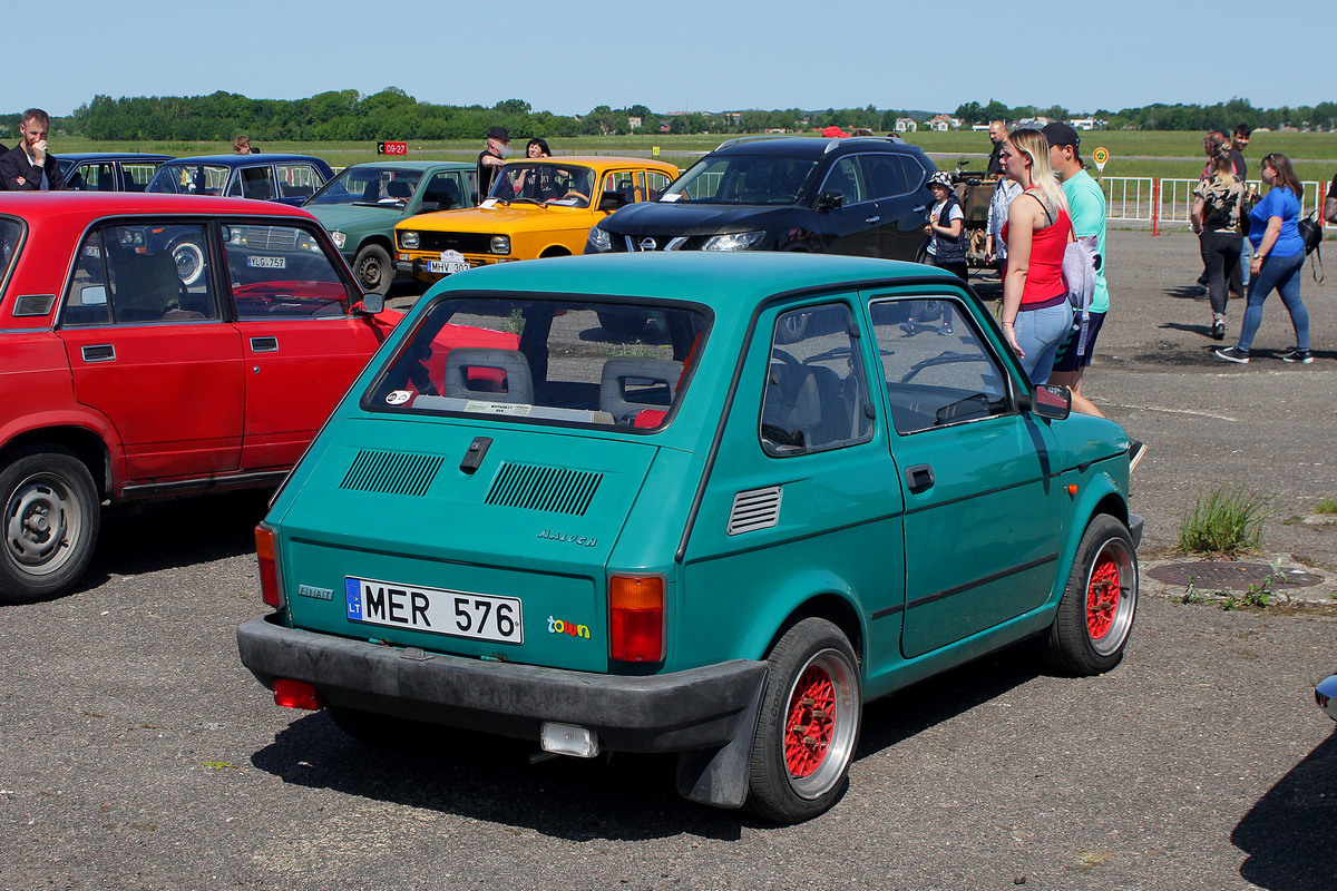 Литва, № MER 576 — Polski FIAT 126p '73-00; Литва — Retro mugė 2023