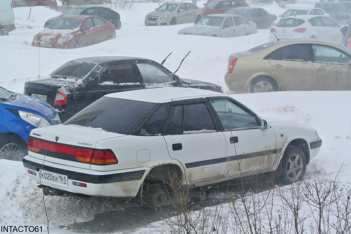 Ростовская область, № К 020 ЕК 161 — Daewoo Espero '90-99