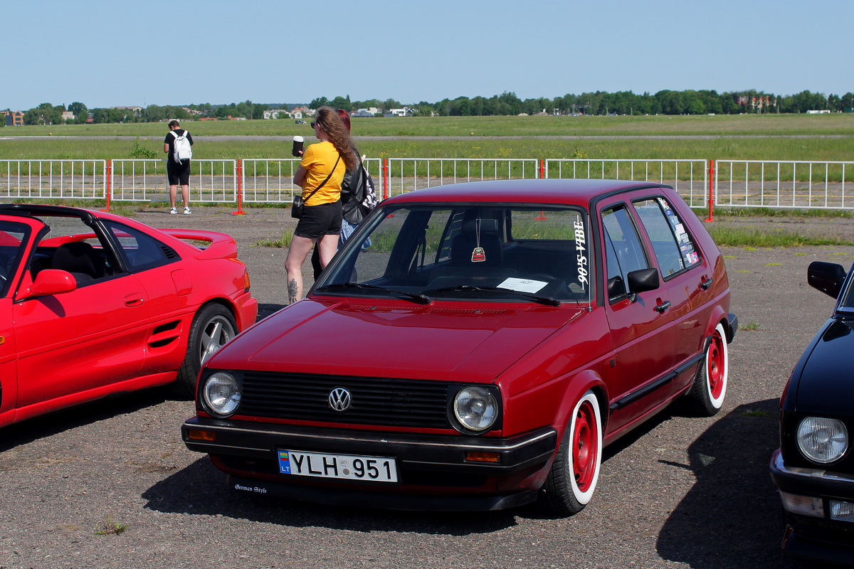 Литва, № YLH 951 — Volkswagen Golf (Typ 19) '83-92; Литва — Retro mugė 2023