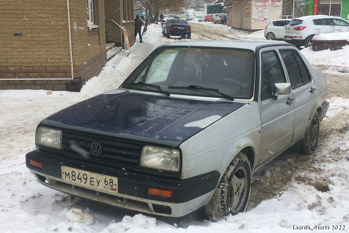 Тамбовская область, № М 849 ЕУ 68 — Volkswagen Jetta Mk2 (Typ 16) '84-92