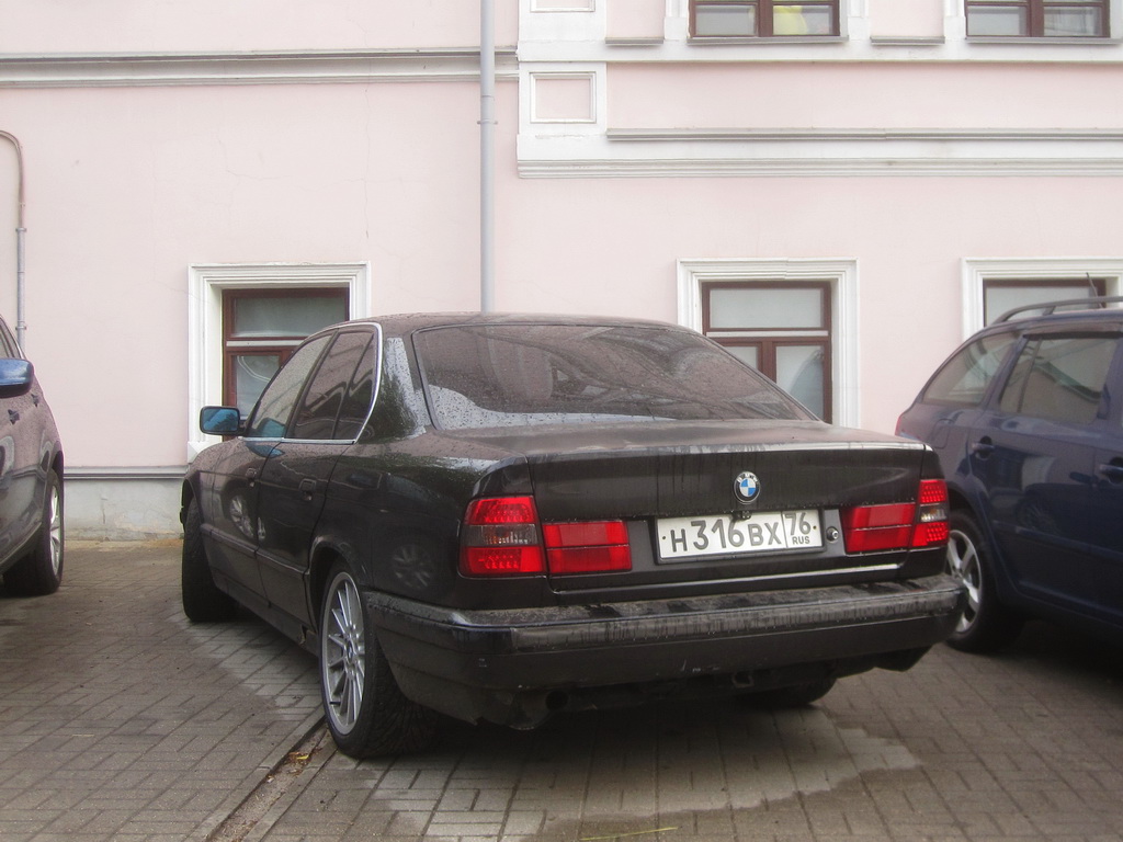 Ярославская область, № Н 316 ВХ 76 — BMW 5 Series (E34) '87-96