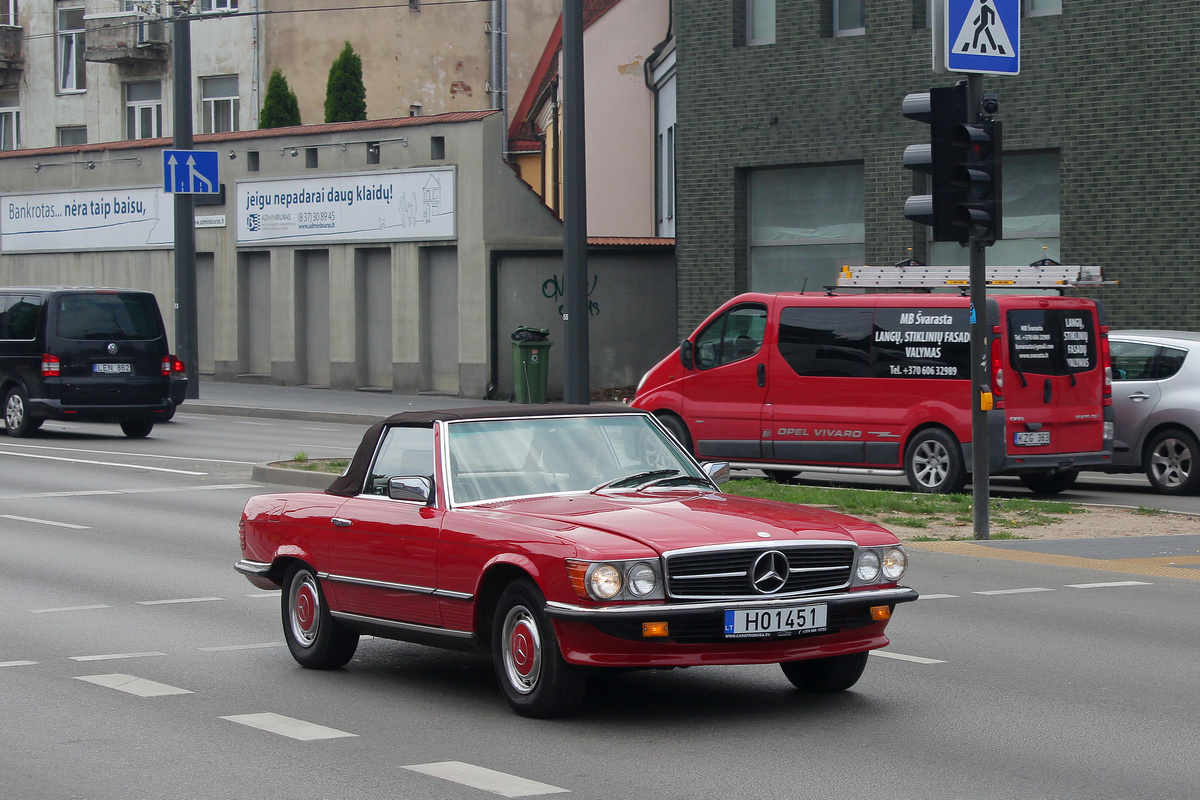 Литва, № H01451 — Mercedes-Benz (R107/C107) '71-89