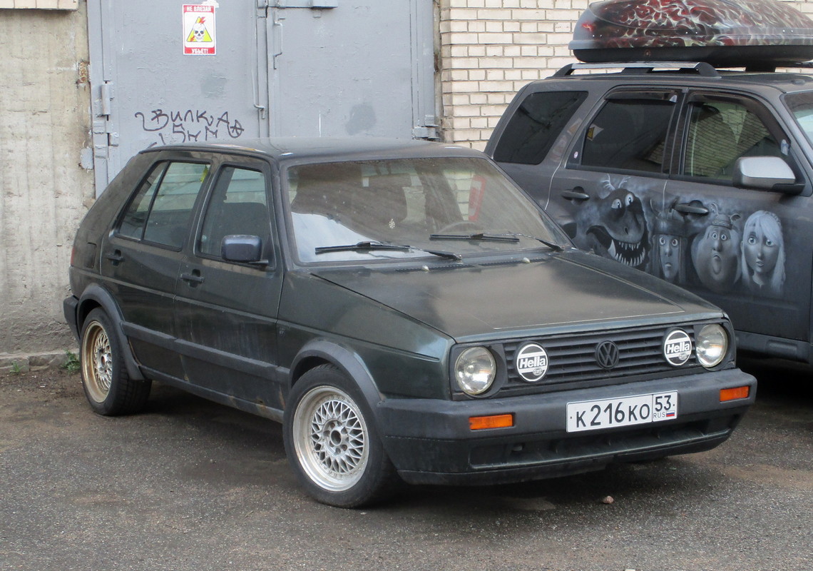 Новгородская область, № К 216 КО 53 — Volkswagen Golf (Typ 19) '83-92