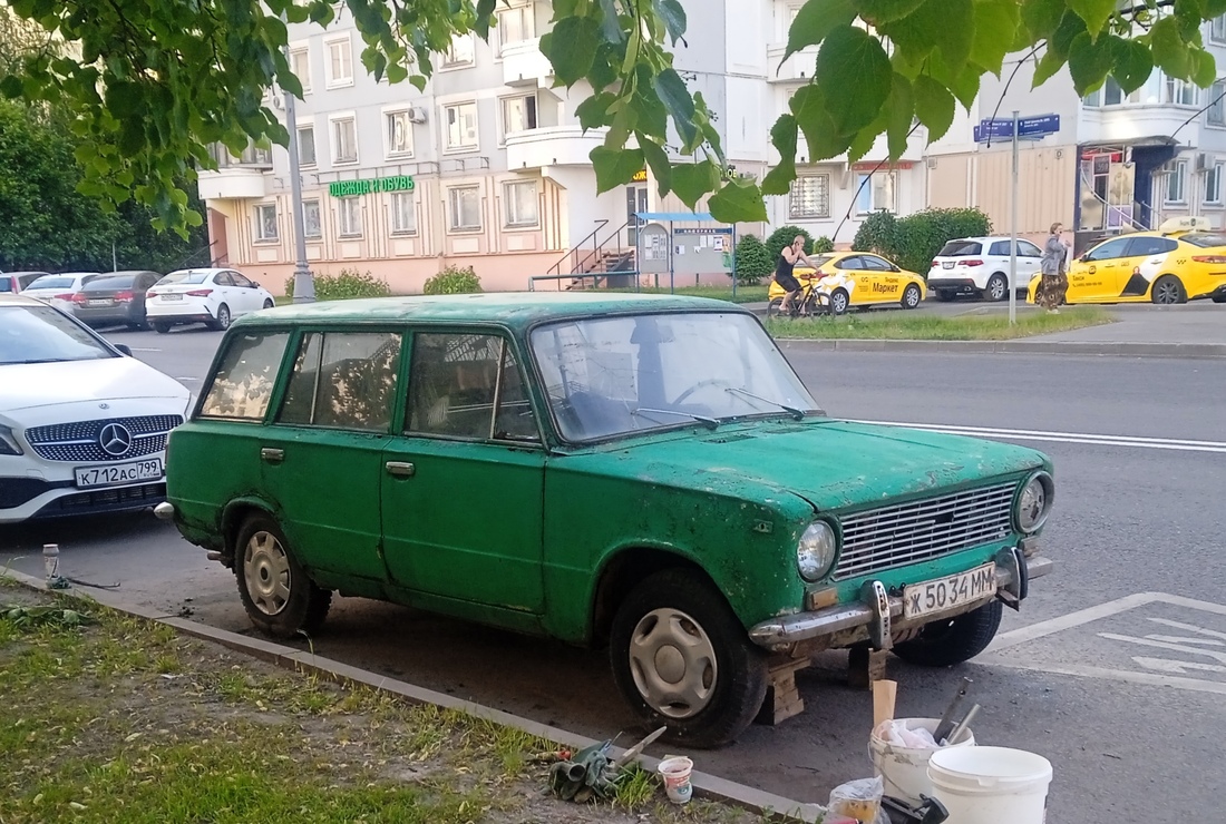 Москва, № Ж 5034 ММ — ВАЗ-2102 '71-86