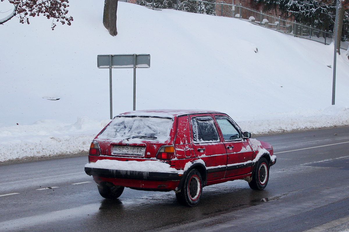 Литва, № STR 518 — Volkswagen Golf (Typ 19) '83-92