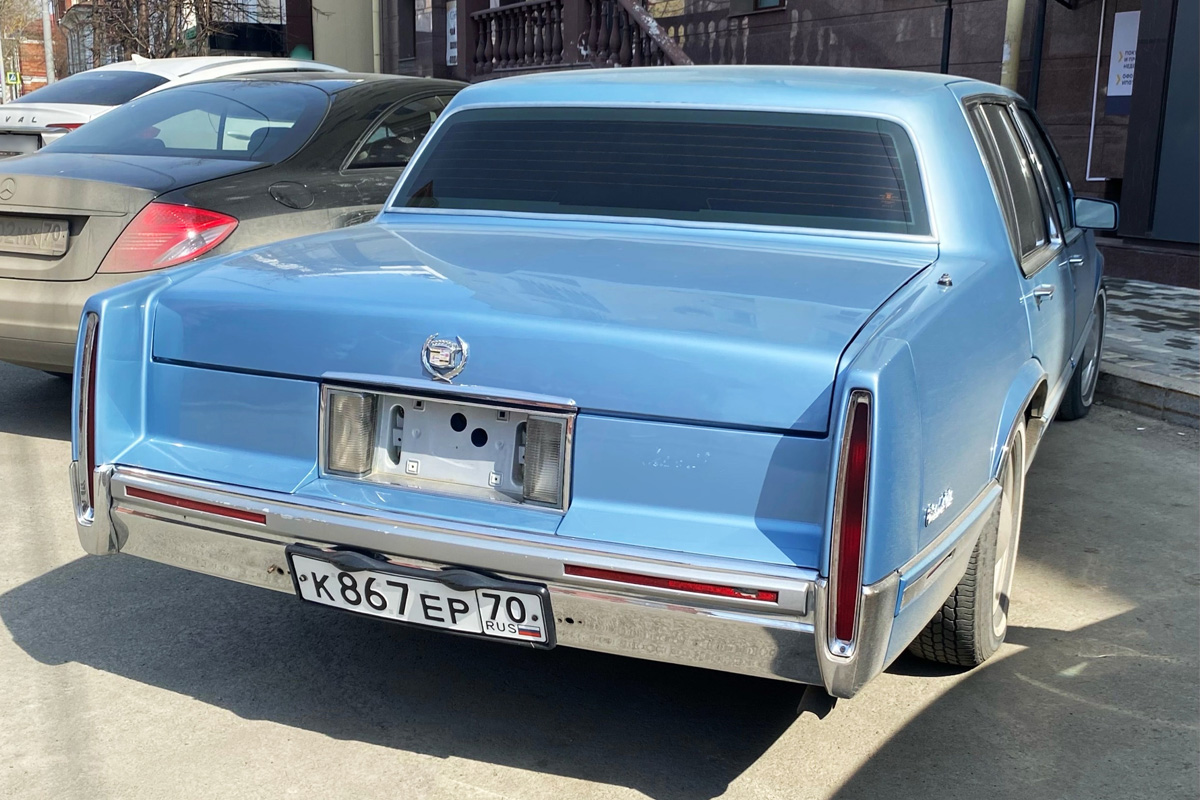 Томская область, № К 867 ЕР 70 — Cadillac DeVille (6G) '85-93