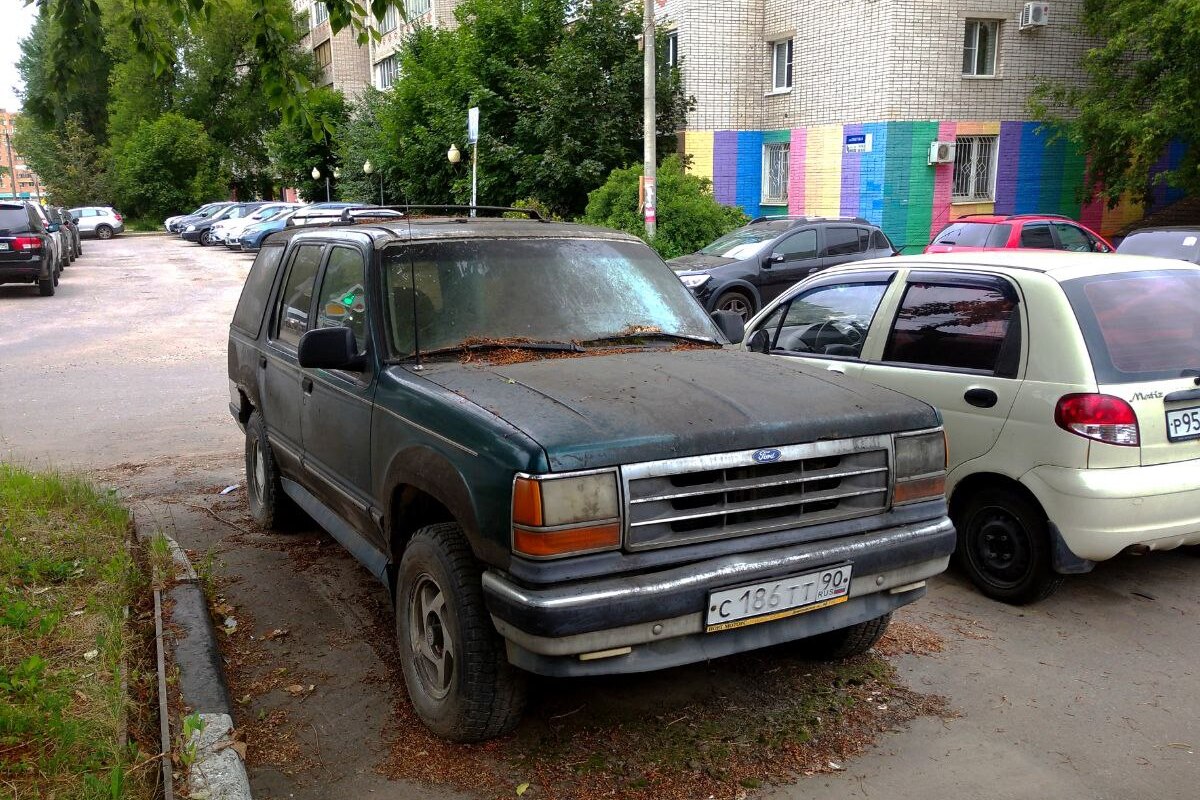 Московская область, № С 186 ТТ 90 — Ford Explorer (1G) '90-94