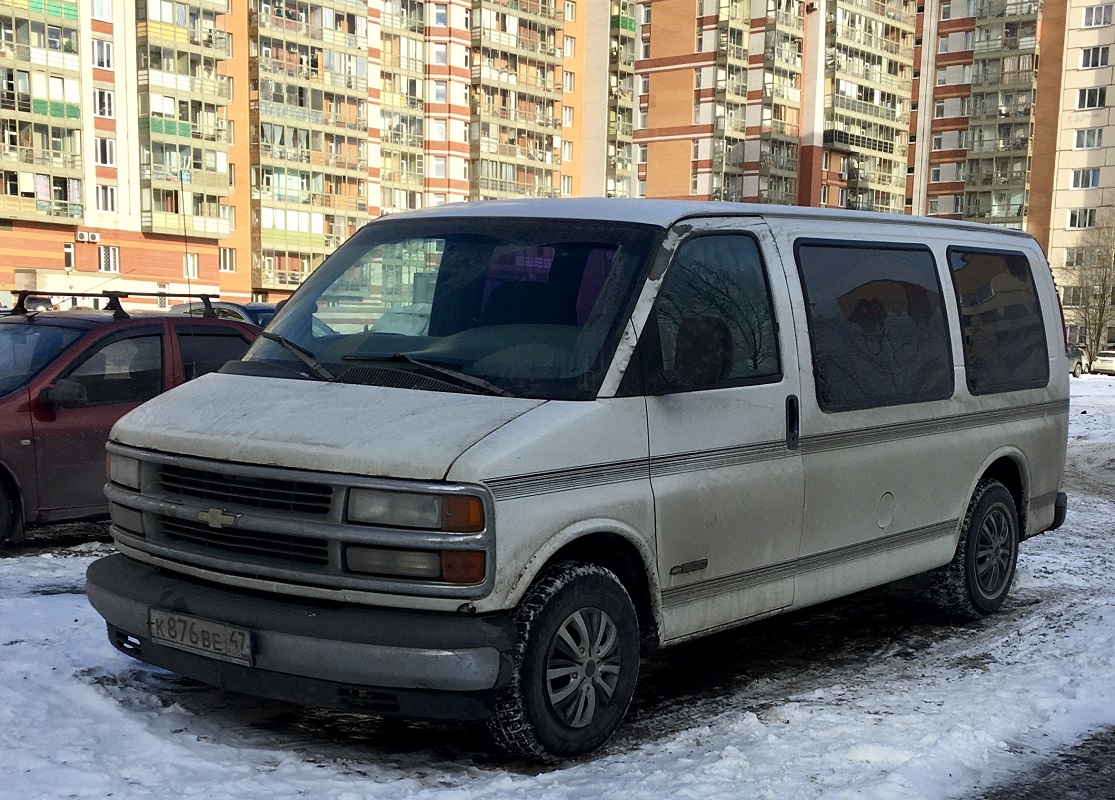 Ленинградская область, № К 876 ВЕ 47 — Chevrolet Van (3G) '71-96