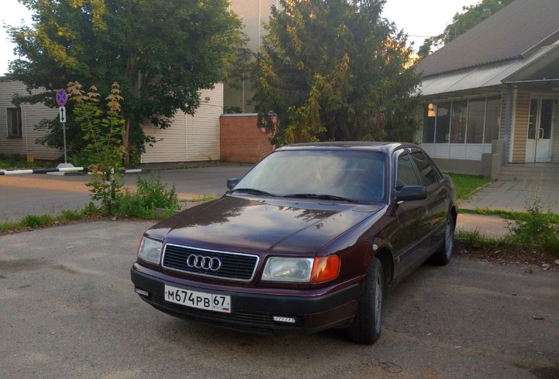 Смоленская область, № М 674 РВ 67 — Audi 100 (C4) '90-94