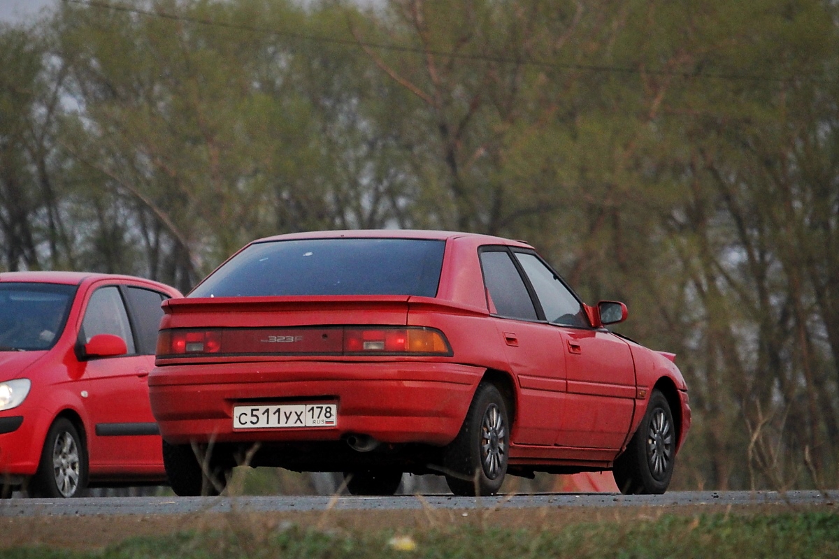Санкт-Петербург, № С 511 УХ 178 — Mazda 323 (BG) '89-94