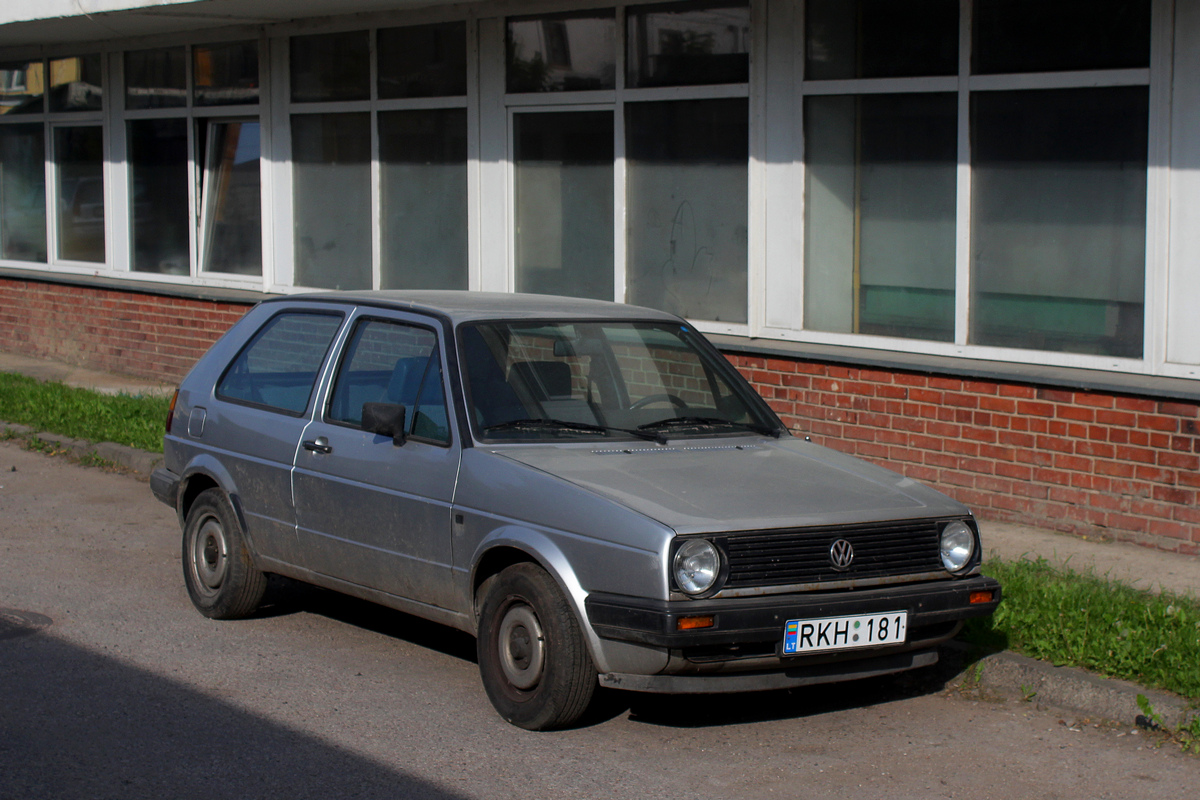 Литва, № RKH 181 — Volkswagen Golf (Typ 19) '83-92