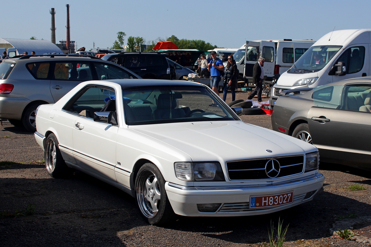 Литва, № H83027 — Mercedes-Benz (C126) '81-85; Литва — Retro mugė 2023