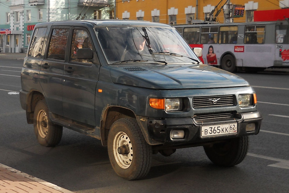 Рязанская область, № В 365 КК 62 — УАЗ-3160 '97-03