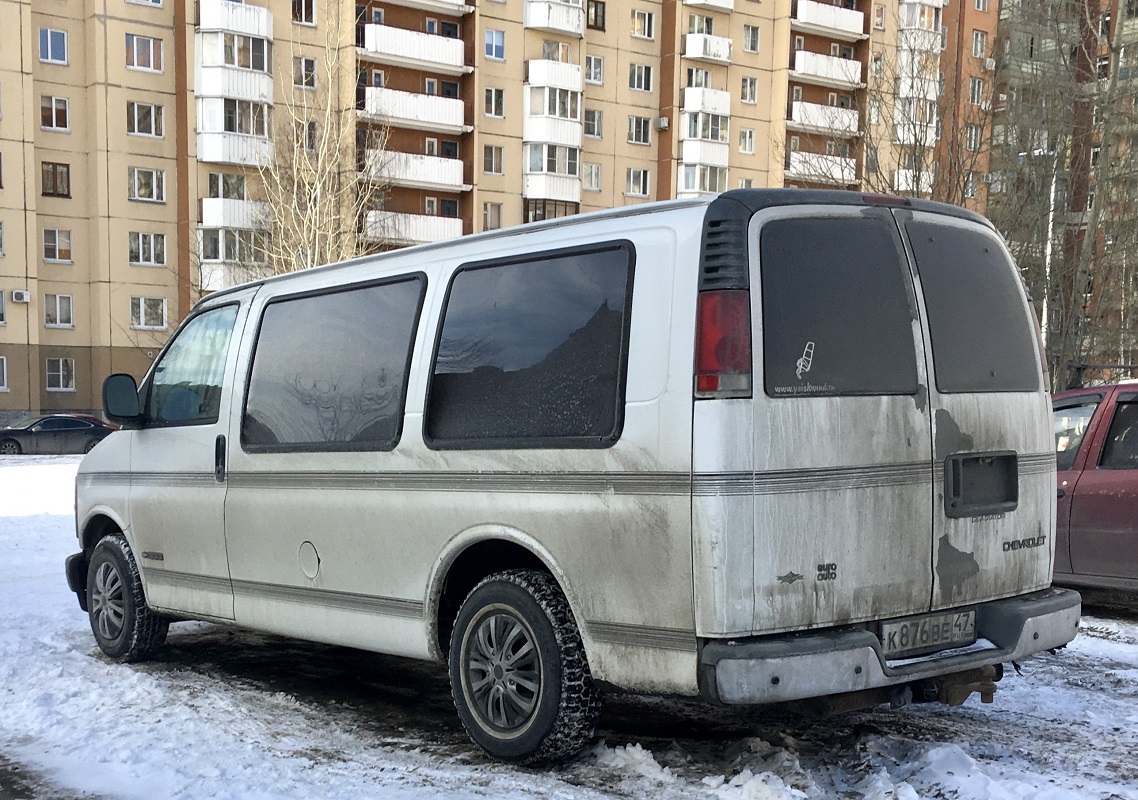 Ленинградская область, № К 876 ВЕ 47 — Chevrolet Van (3G) '71-96