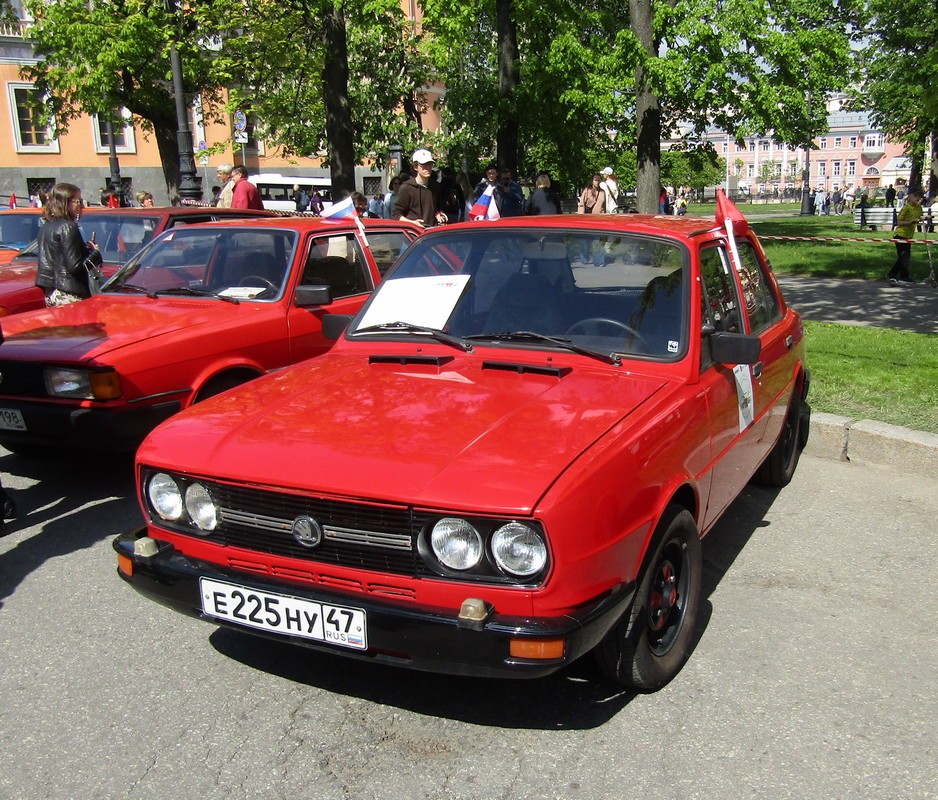 Ленинградская область, № Е 225 НУ 47 — Škoda 105/120/125 '76-90; Санкт-Петербург — Международный транспортный фестиваль "SPb TransportFest 2023"