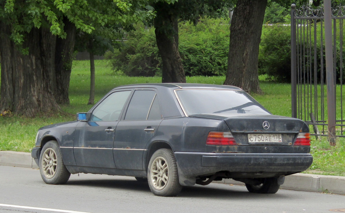 Санкт-Петербург, № С 750 АЕ 178 — Mercedes-Benz (W124) '84-96