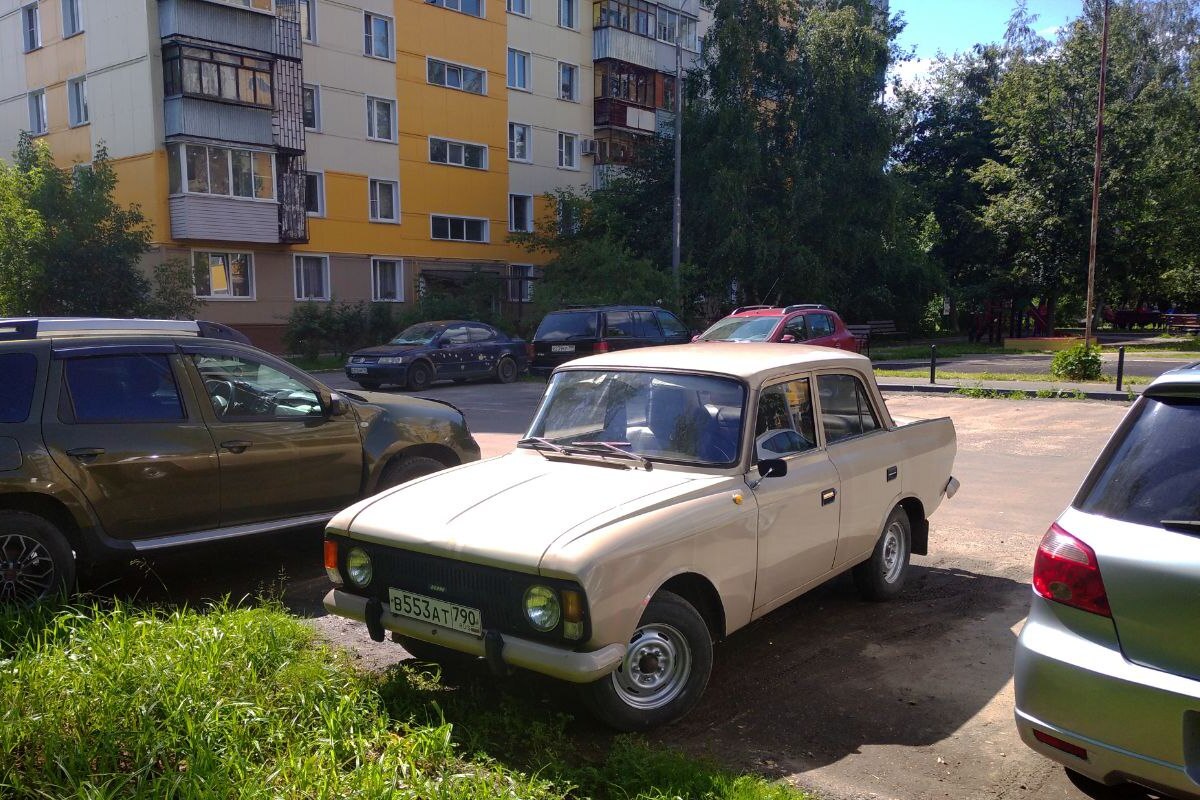 Московская область, № В 553 АТ 790 — Москвич-412ИЭ-028 (Иж) '82-97