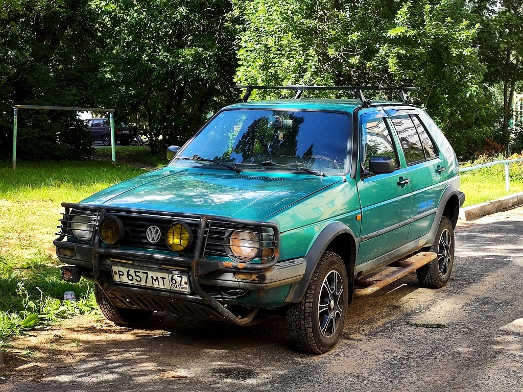 Тверская область, № Р 657 МТ 67 — Volkswagen Golf Country (Typ 1G) '90-91