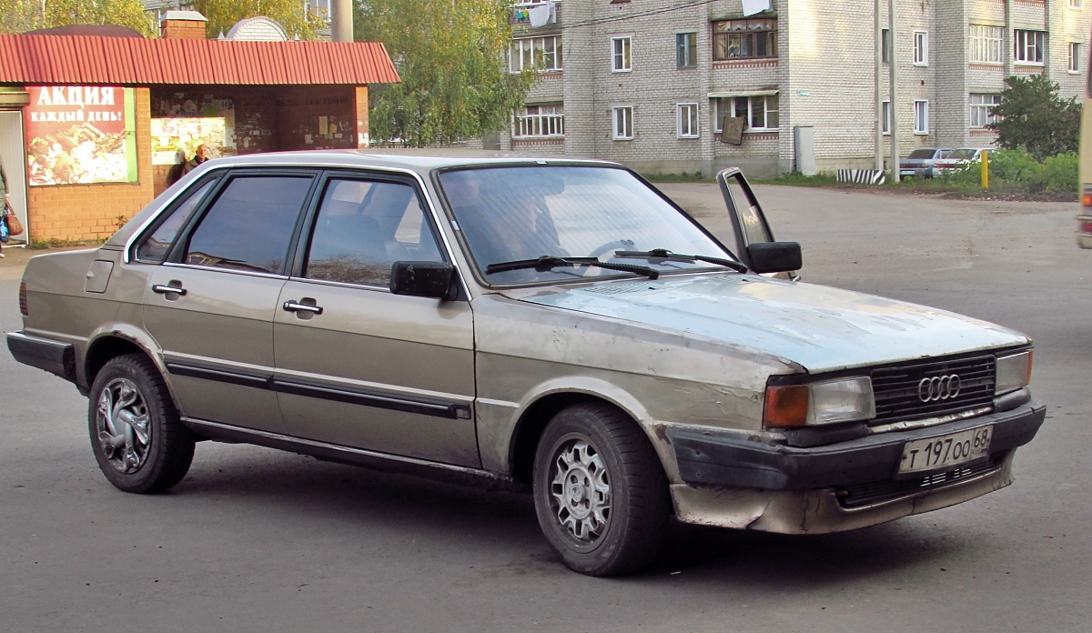 Тамбовская область, № Т 197 ОО 68 — Audi 80 (B2) '78-86