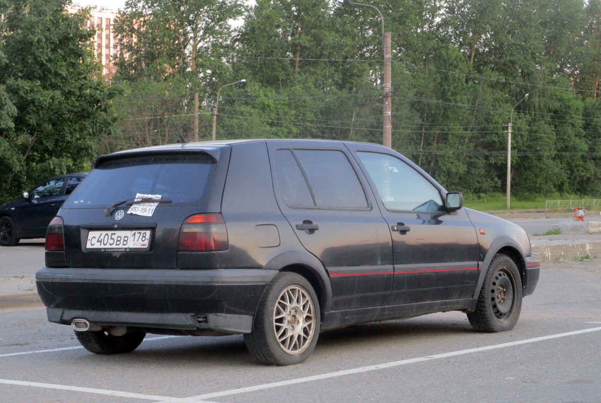 Санкт-Петербург, № С 405 ВВ 178 — Volkswagen Golf III '91-98